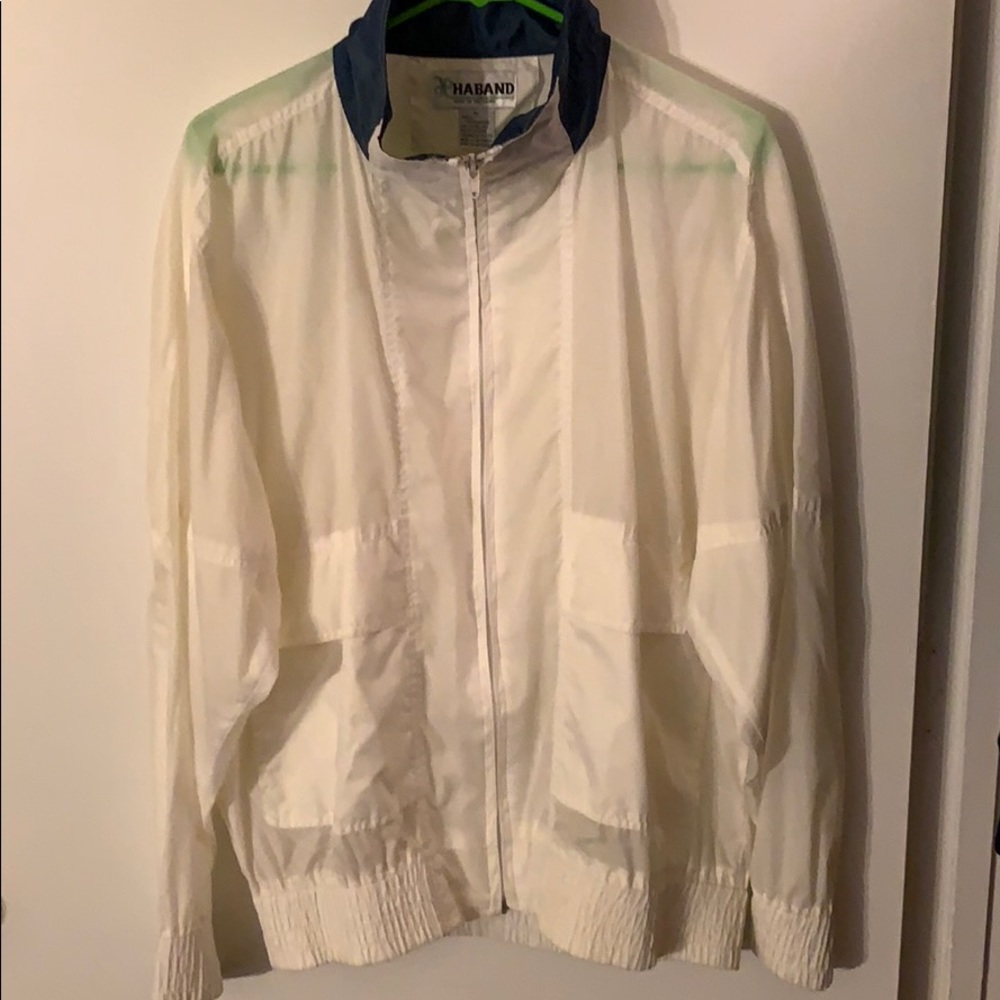 White Transparent Rain Jacket - image 2